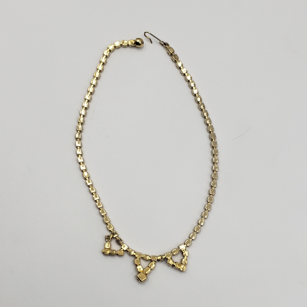 Vintage Rhinestone Necklace - Picture 3 of 6